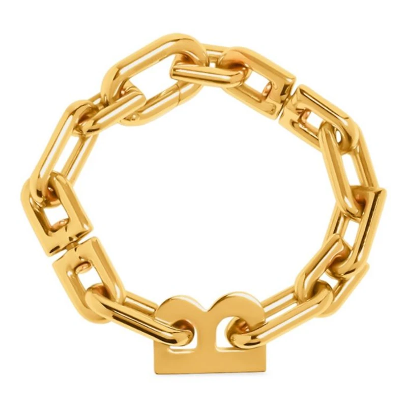 B Chain Thin Bracelet