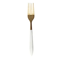 Ares Oro and White Serving Fork