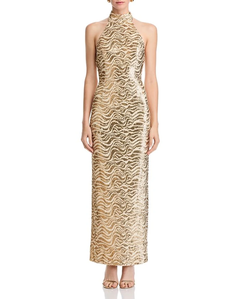 Liliane Sequined Gown