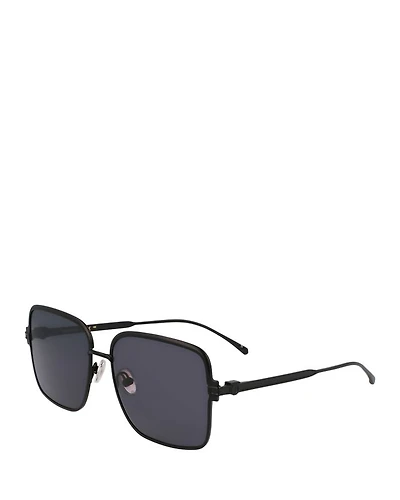 Gancini Square Sunglasses, 57mm