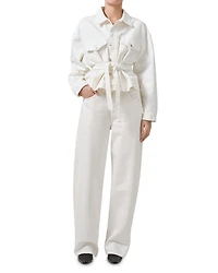 Ayla High Rise Baggy Wide Leg Jeans Pashmina
