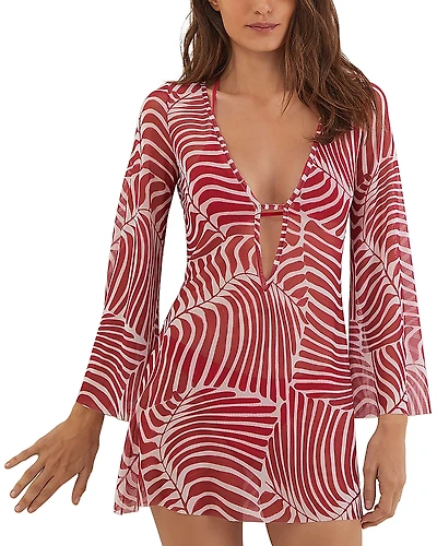 ViX Ginga Lidi Sheer Swim Cover-Up