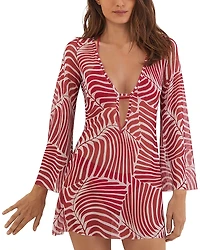 ViX Ginga Lidi Sheer Swim Cover-Up