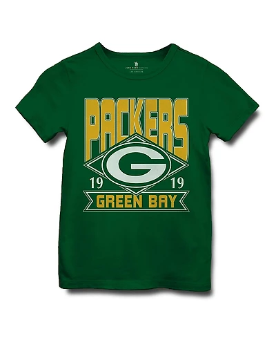 Junk Food Clothing Unisex Nfl Green Bay Packers Ovetime Tee - Little Kid, Big Kid