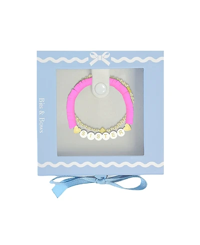 Bits & Bows Girls' Sister Bracelet Gift Set - Little Kid, Big Kid