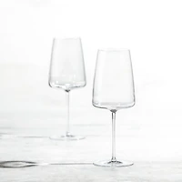 Handmade Simplify Red Wine Glass, Set of 2