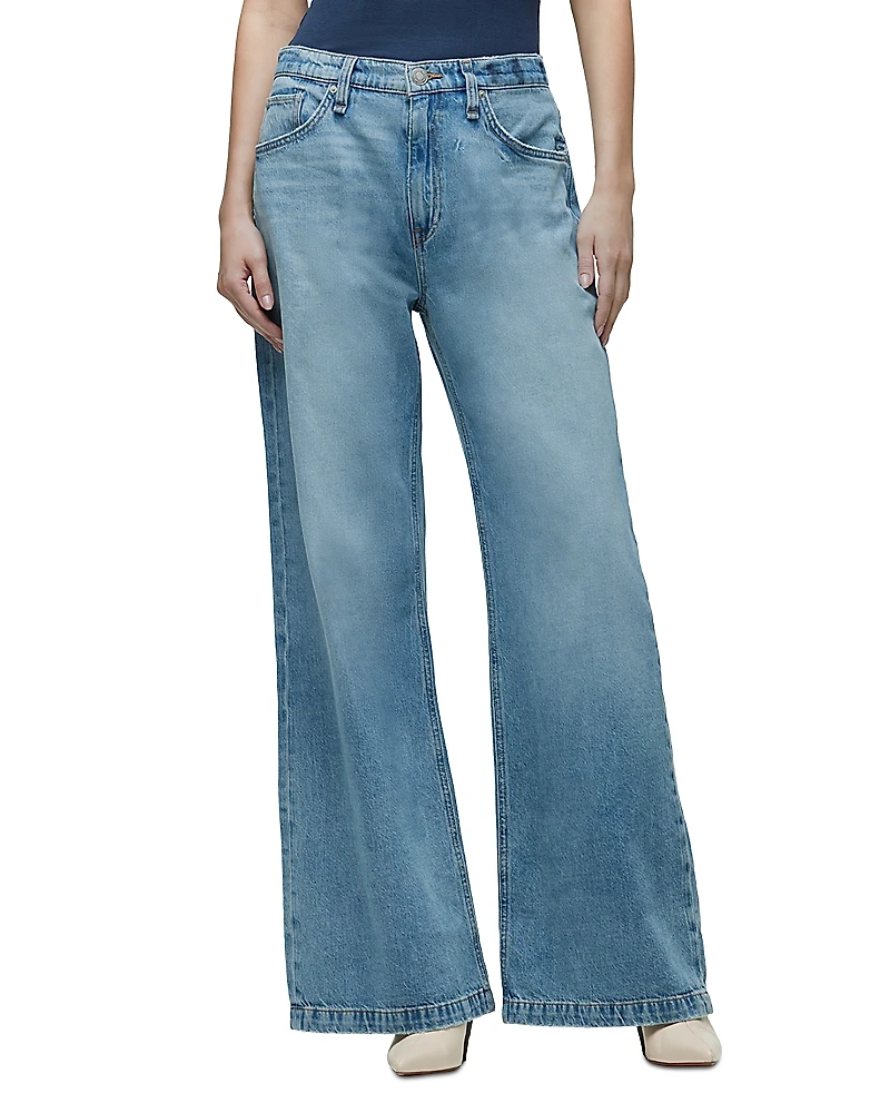 Hudson Jodie High Rise Wide Leg Jeans