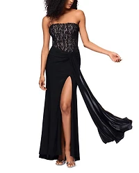 Lace Corset Gown - Exclusive