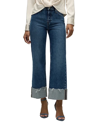 Hudson Rosie High Rise Wide Leg Jeans