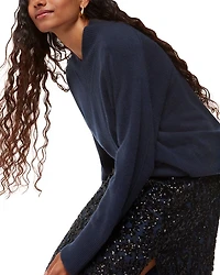 Petite Floral Sequined Midi Skirt
