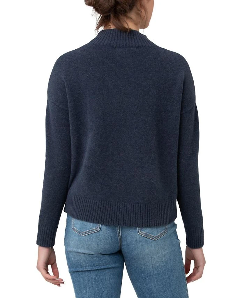 Jade Crop Nursing Knit Sweater