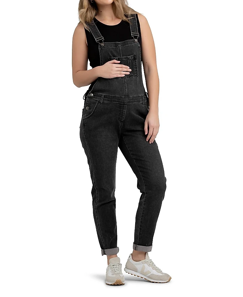 Ripe Maternity Denim Overalls
