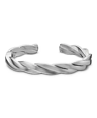 Men's Sterling Silver DY Helios Twisted Cuff Bangle Bracelet