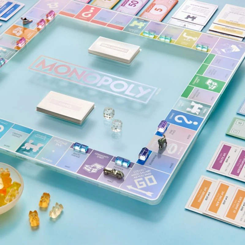 Monopoly Aura Glass Game