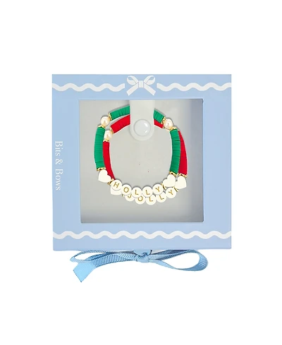 Bits & Bows Girls' Holly Jolly Bracelet Gift Set - Little Kid, Big Kid