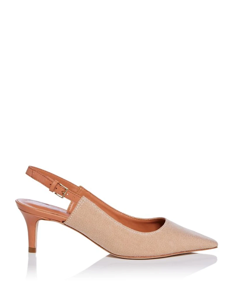 Women's Slyvie Denim Slingback Pumps