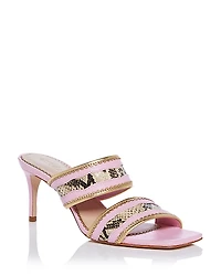 Cinq a Sept Women's Rosalie Metallic Sandals