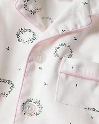 Girls Somerset Wreath Pajama Set - Baby, Little Kid, Big Kid