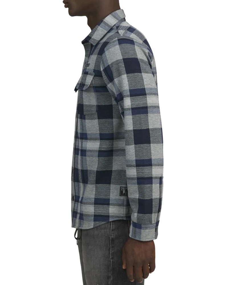 Big Sky Printed Long Sleeve Button Front Shirt