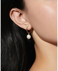 Pearl Hoops - Medium Frida