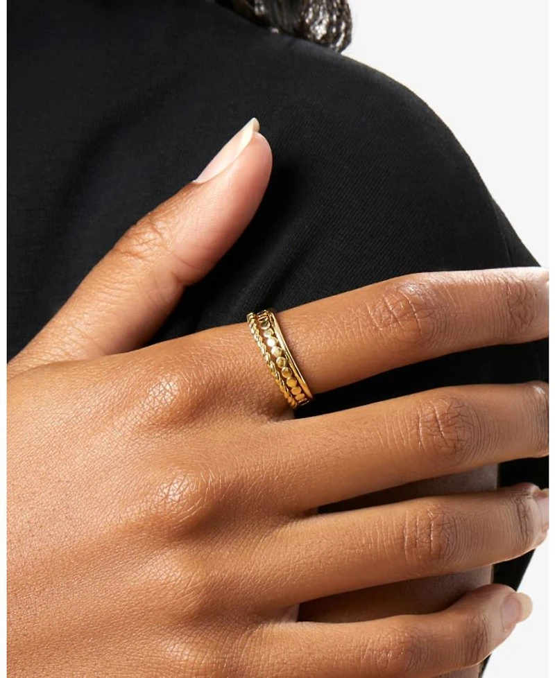 Gold Ring Set - Adrianna