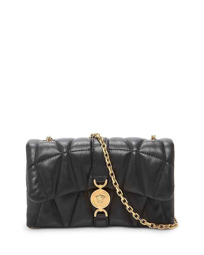 Versace Mini Quilted Kleio Leather Crossbody Bag
