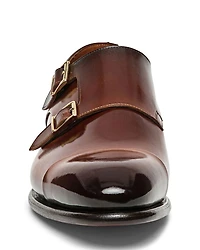 Men's Carter Cap Toe Double Monk Strap Dress Shoes
