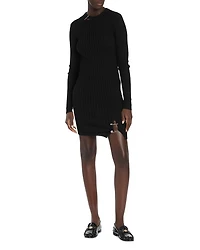 Knit Wool Blend Dress
