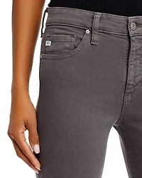 Mari Mid Rise Crop Jeans Misty Grey