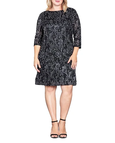 Printed Shift Dress