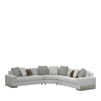 Caracole I'm Shellfish 3 Piece Sectional Sofa