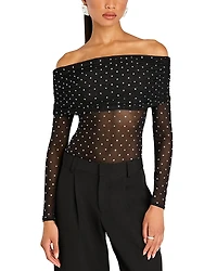 Retrofete Oriana Mesh Top