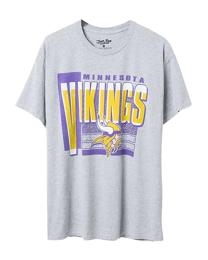 Junk Food Clothing Unisex Nfl Minnesota Vikings Complete Tee