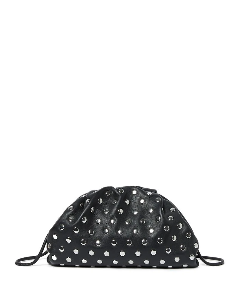Bailey Pleated Leather Clutch
