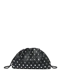 Bailey Pleated Leather Clutch