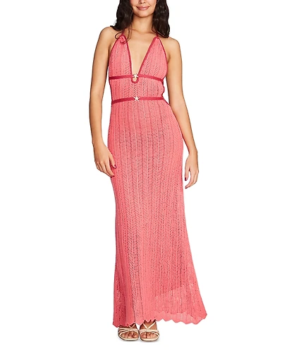 Capittana Ariel Crocheted Cover-Up Dress