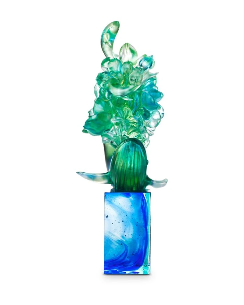 Crystal Flower Whale Journey of Kun