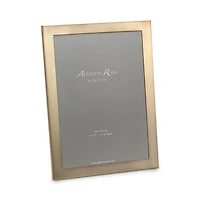 Matte Gold Frame with Squared Corners, 4" x 6"