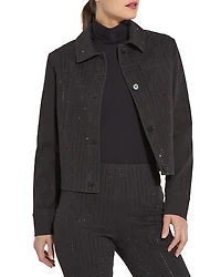 Lysse Plus Nala Embellished Denim Jacket