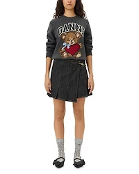 Graphic Bear Pullover Sweater