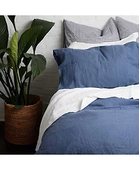 Linen Blend Duvet Cover, King