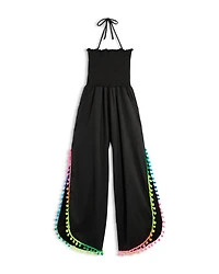 Girls' Harriet Halter Sleeveless Jumpsuit