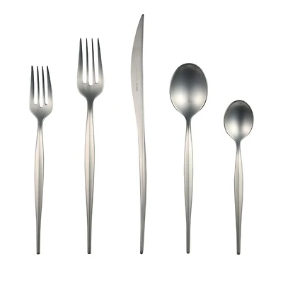 Natura 5 Piece Satin Finish Place Setting, Set of 4