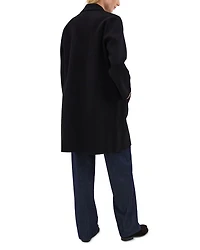 Double Breasted Coat Face Wool & Cashmere