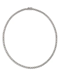 Bloomingdale's Fine Jewelry Diamond Crown Set Tennis Necklace
