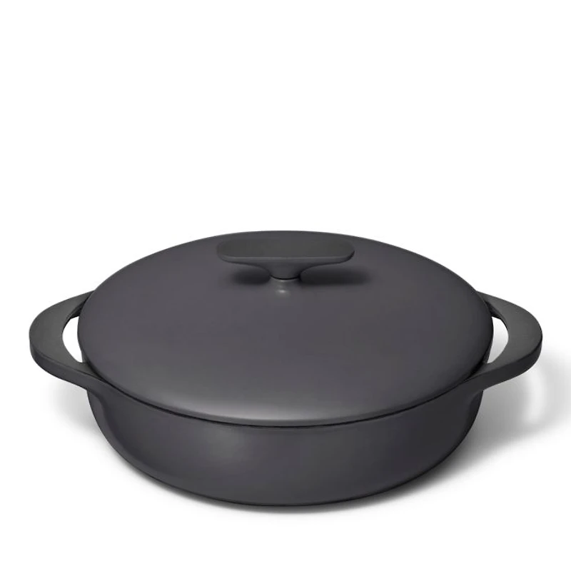 Enameled Cast Iron 3.5 Qt Braiser with Lid