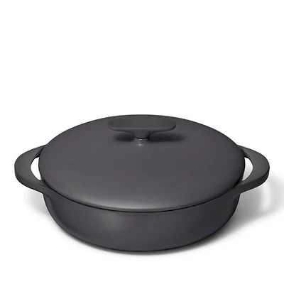 Enameled Cast Iron 3.5 Qt Braiser with Lid