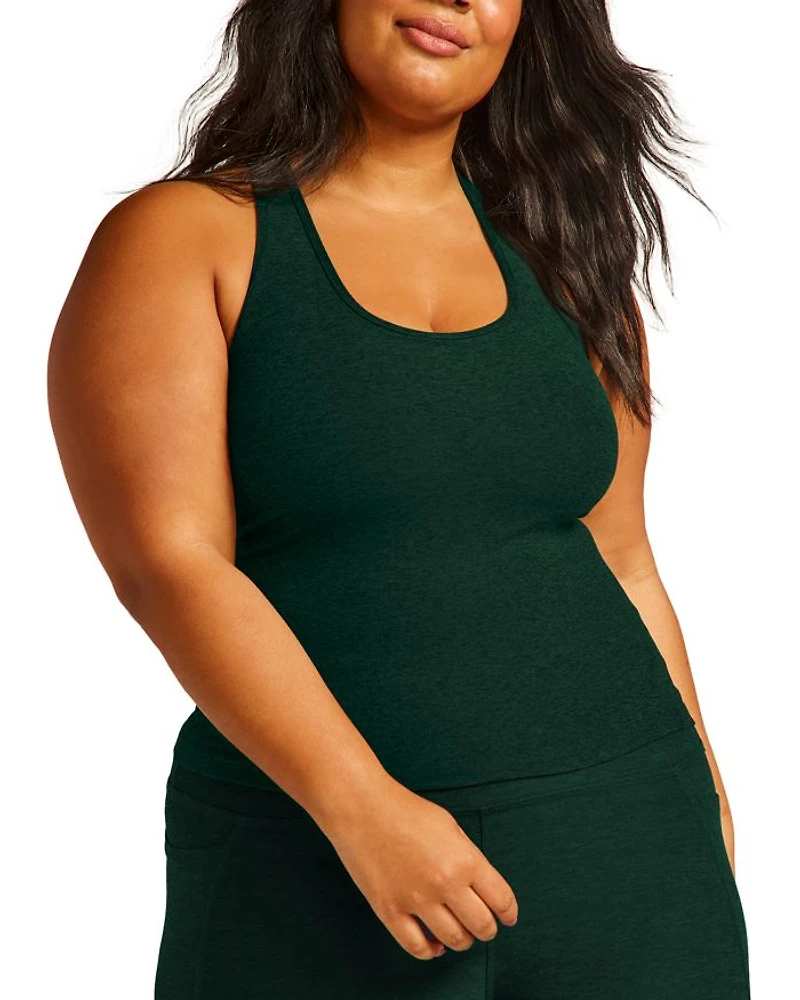 Space Dye Step Up Racerback Tank