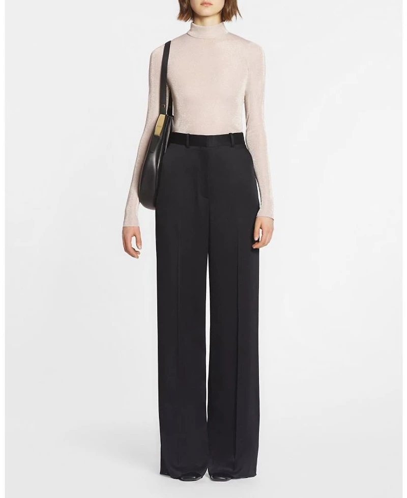Wide-Leg Tailored Pants