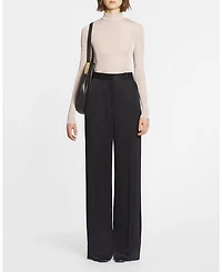 Wide-Leg Tailored Pants